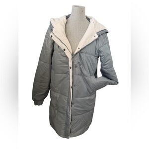 Grace & Lace Gray Puffer Jacket